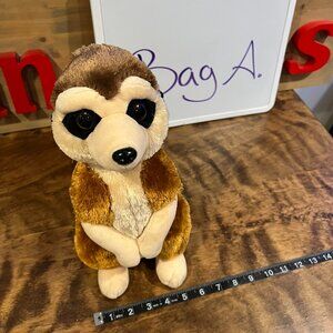 Wild Republic Meerkat Realistic  Plush Toy Unisex bag a